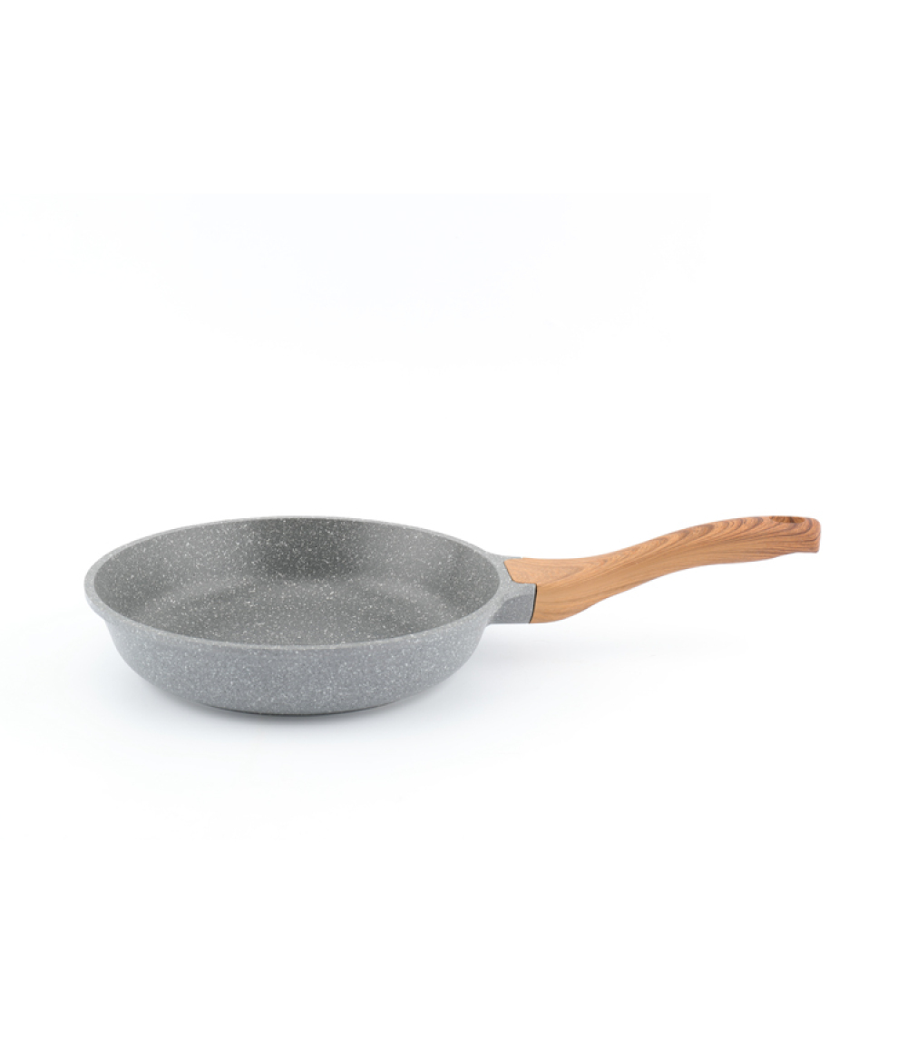 New Design Various Size Aluminum Alloy Marble Coating Non-Stick Fry Pan