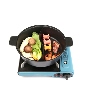High Quality Multifunction Induction Hot Pot Divider Casserole Shabu Shabu