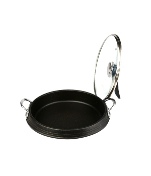 Factory Direct Supply Aluminum Bbq Cast Iron Dosa Roasting Pan With Handle