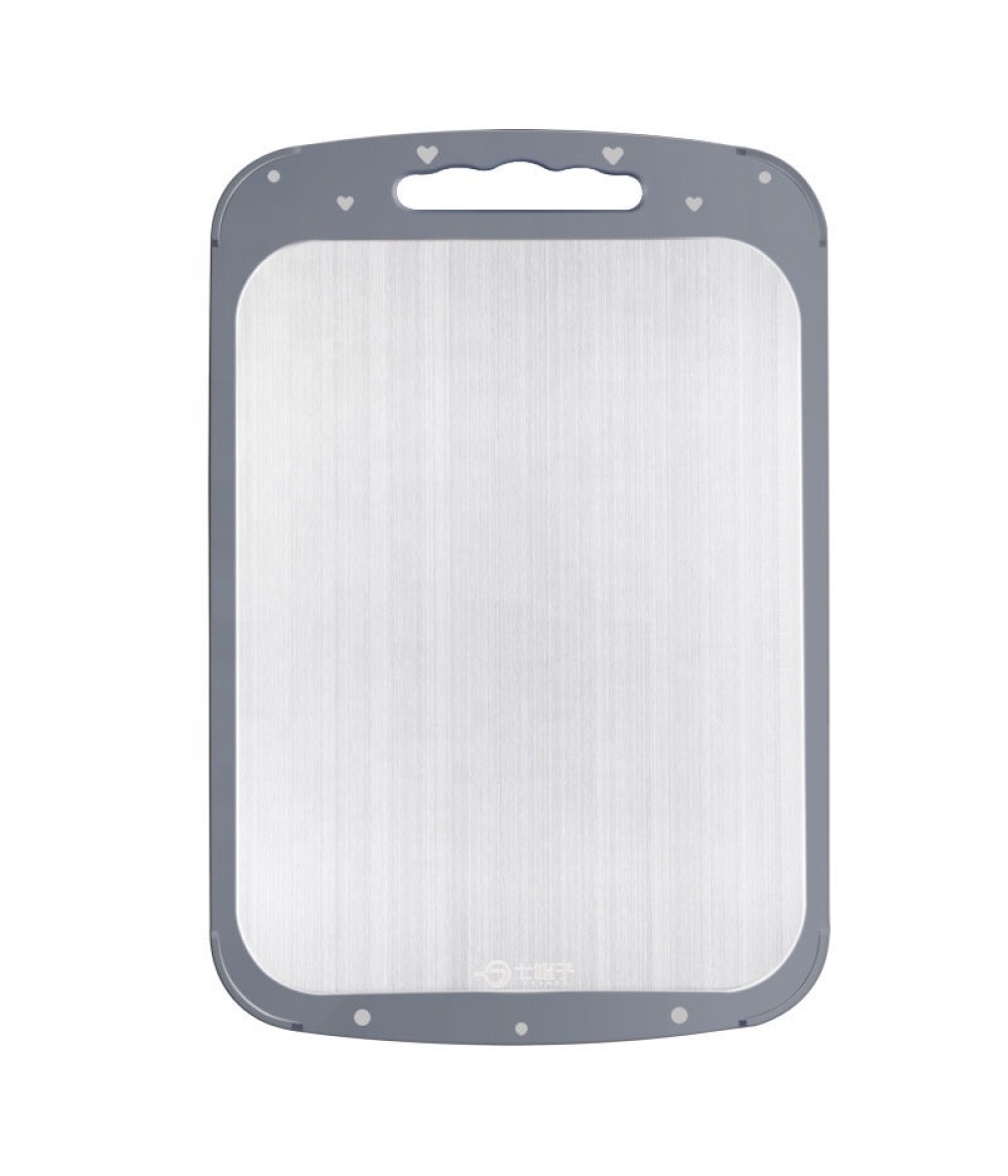 2020 Germany design double side SUS 316 and PP antibacterial cutting board