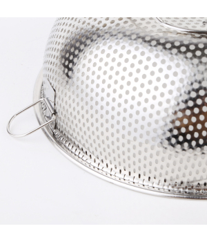 2019 New Hot Sale High Quality Stainless Steel Micro-Perforated Washing Rice Colander