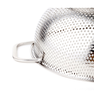 Wholesale Stainless Steel Fruit Kitchen Metal Strainer Basket With Hander