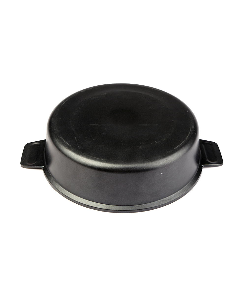 Wholesale Non-Stick Marble Coating 34Cm Divide Cast Iron Shabu Shabu Hot Pot