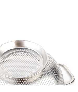 Factory Direct Supply Micro-perforated High Quality 5-Quart Stainless Steel Colander