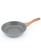 New Design Various Size Aluminum Alloy Marble Coating Non-Stick Fry Pan