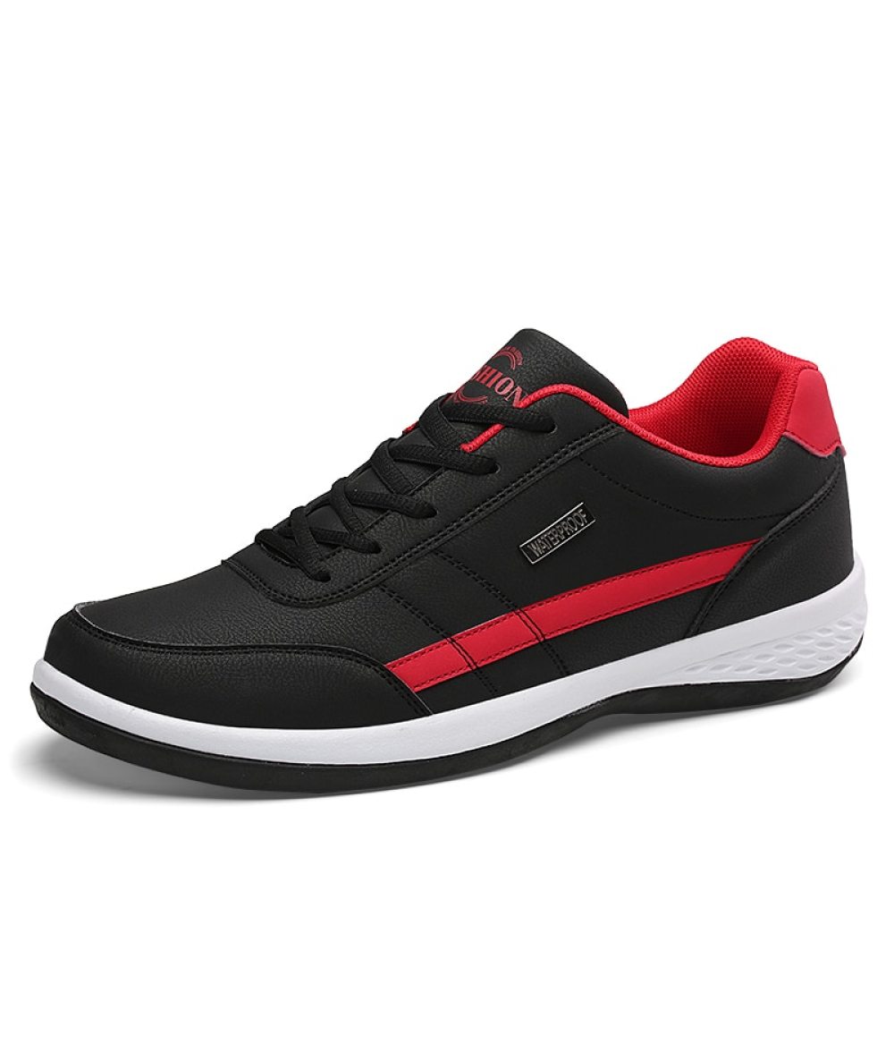 Leather Men Shoes Sneakers Trend Casual Shoe Italian Breathable Leisure Male Sneakers Non-slip Footwear Men Vulcanized Shoes