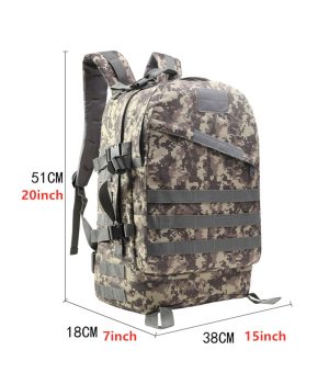 Waterproof Oxford Backpack Outdoor Backpack Men's Tactical Bag Backpack Army Camouflage Outdoor 3D Sports Backpack