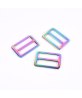 1 1/4inch Metal Snap Hook,Slider buckle D Ring Set, Handbag Hardware Kit Set Rainbow Color