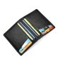 Super Slim Soft Wallet 100% Genuine Leather Mini Credit Card Wallet Purse Card Holders Men Wallet Thin Small