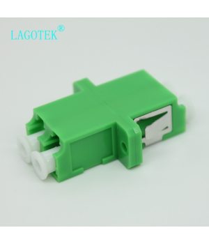 25/50/100/200Pcs LC APC Duplex single-mode Fiber optic Adapter LC Optical fiber coupler LC APC Fiber flange LC connector