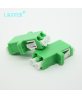 25/50/100/200Pcs LC APC Duplex single-mode Fiber optic Adapter LC Optical fiber coupler LC APC Fiber flange LC connector