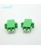 25/50/100/200Pcs LC APC Duplex single-mode Fiber optic Adapter LC Optical fiber coupler LC APC Fiber flange LC connector