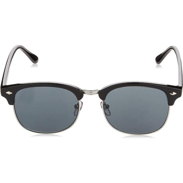 Unisex Half Frame Sunglasses Panto
