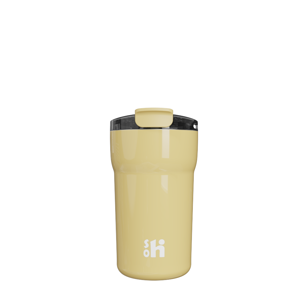 14OZ/430ML DOUBLE WALL STAINLESS STEEL COFFEE TUMBLER