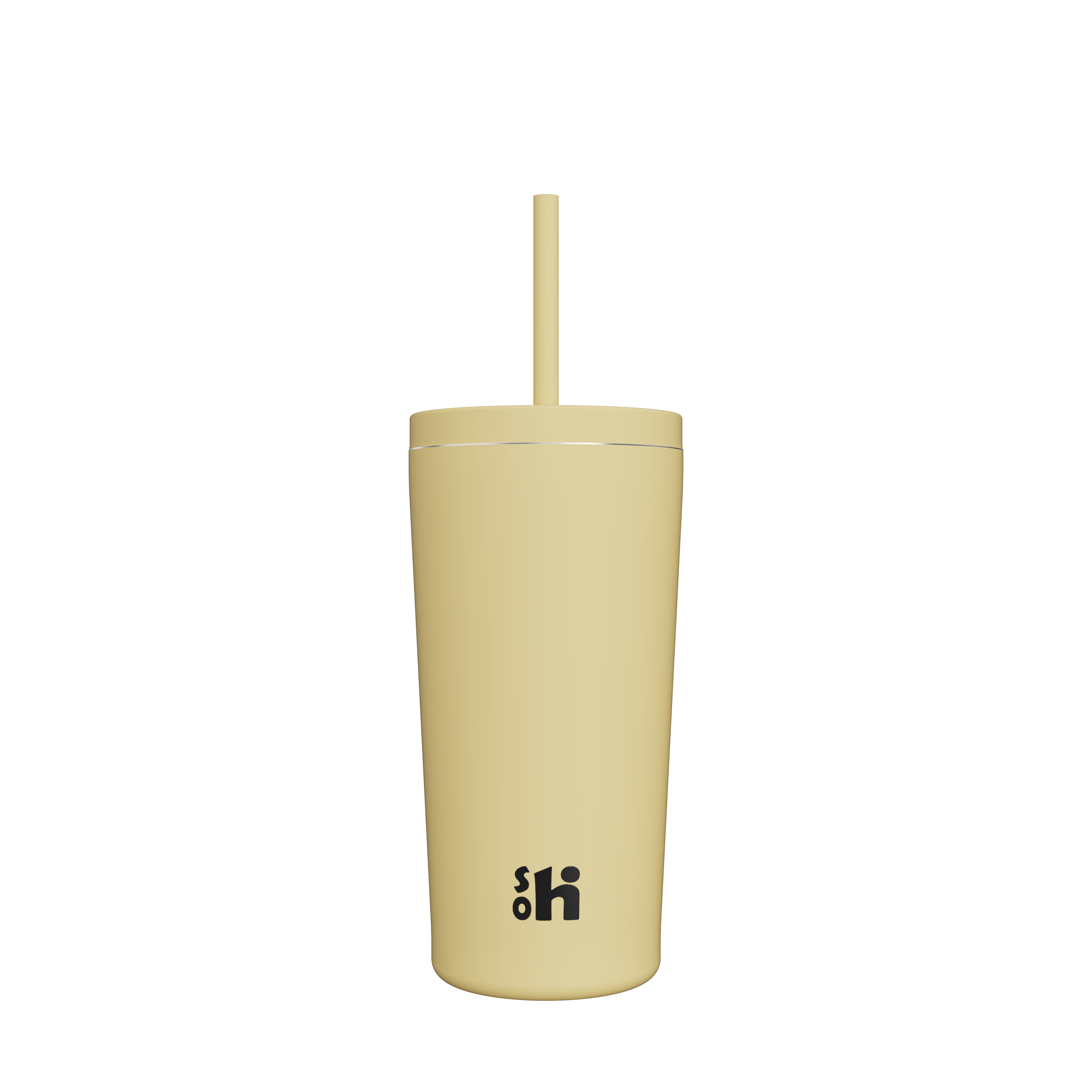 18OZ/530ML DOUBLE WALL STAINLESS STEEL STRAW TUMBLER