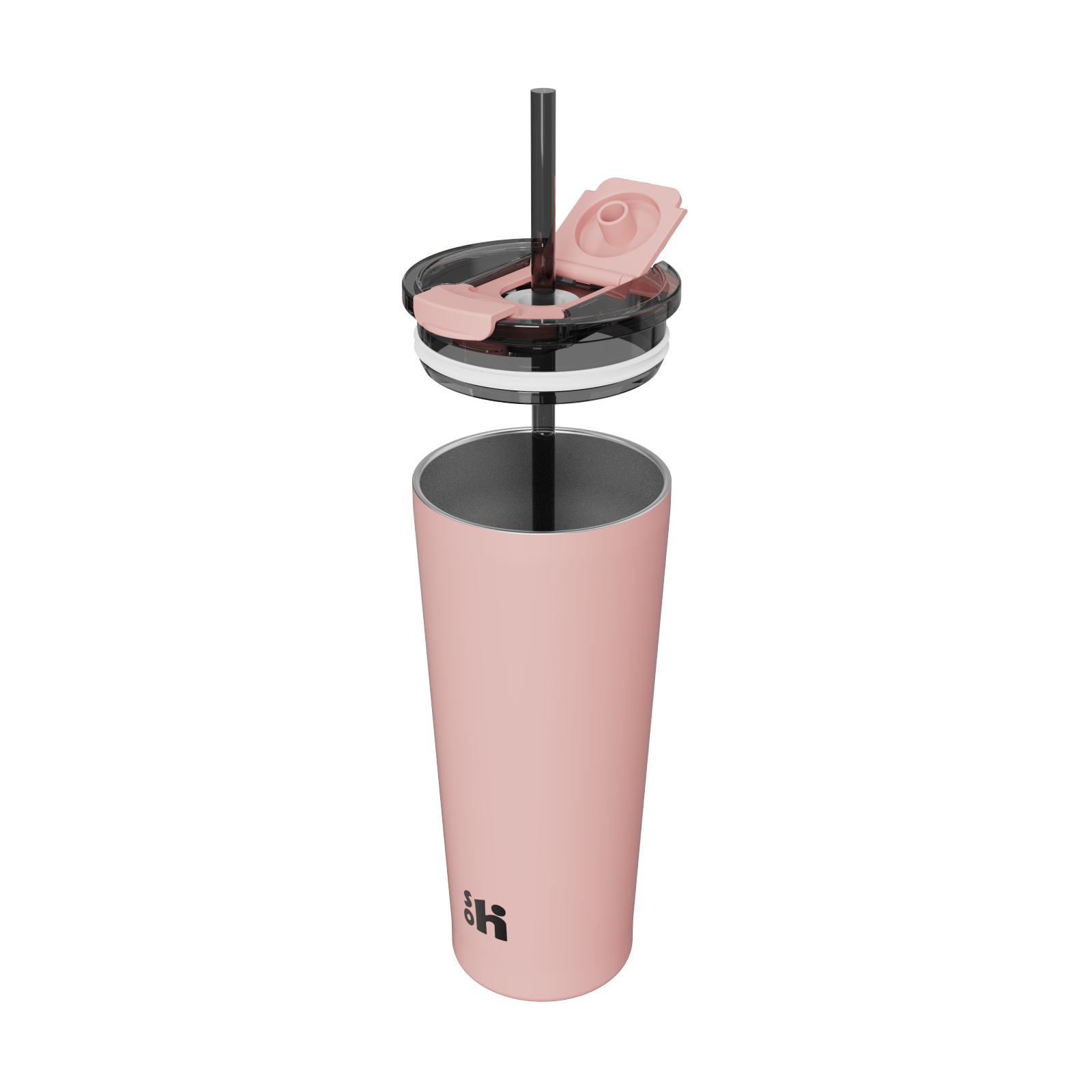 21OZ/650ML DOUBLE WALL STAINLESS STEEL COFFEE TUMBLER