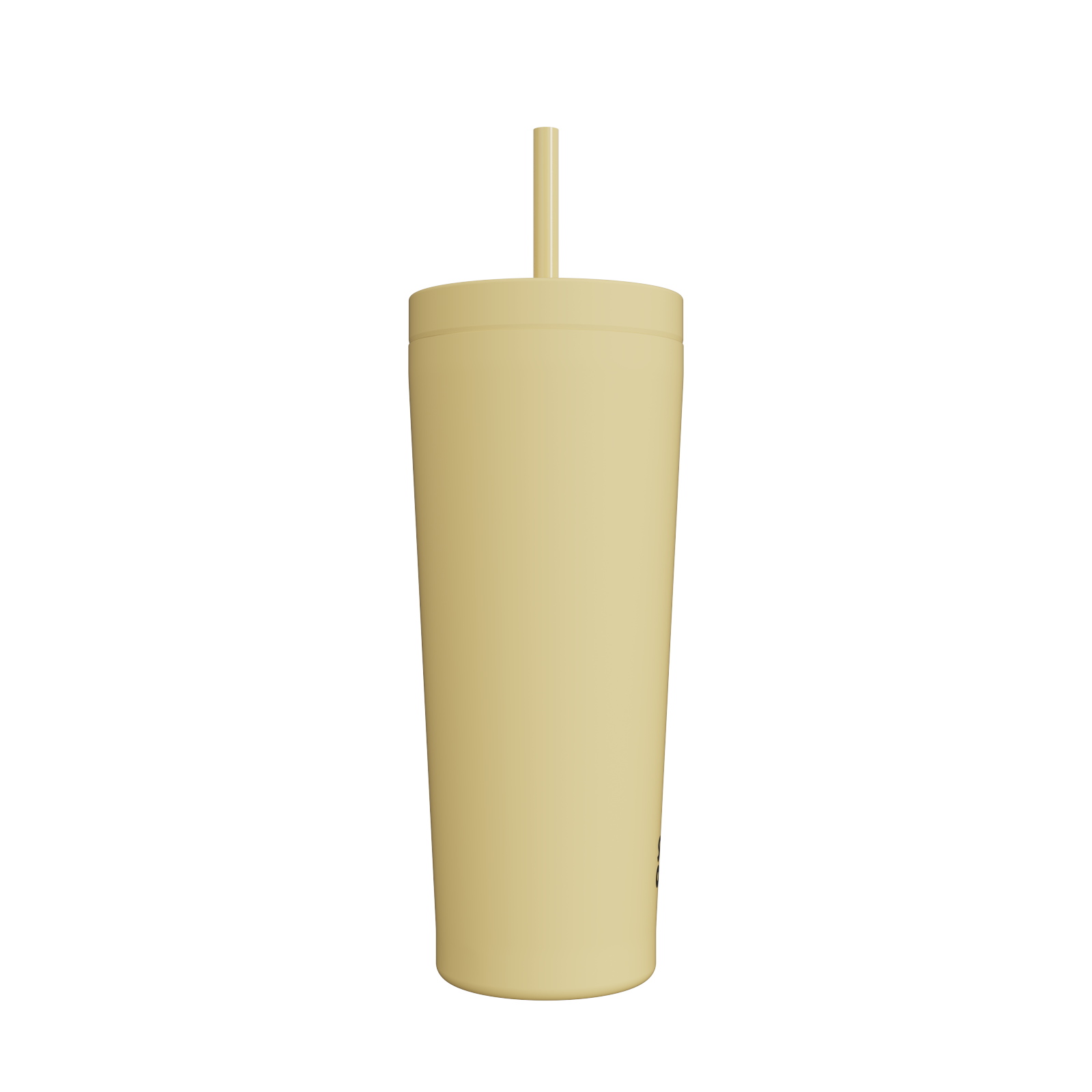 21OZ/620ML DOUBLE WALL STAINLESS STEEL STRAW TUMBLER