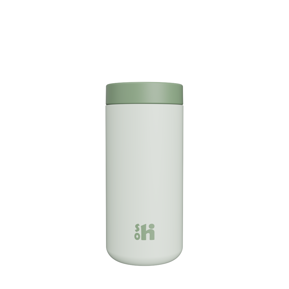 20OZ/600ML DOUBLE WALL STAINLESS STEEL COFFEE TUMBLE WITH SLID LID