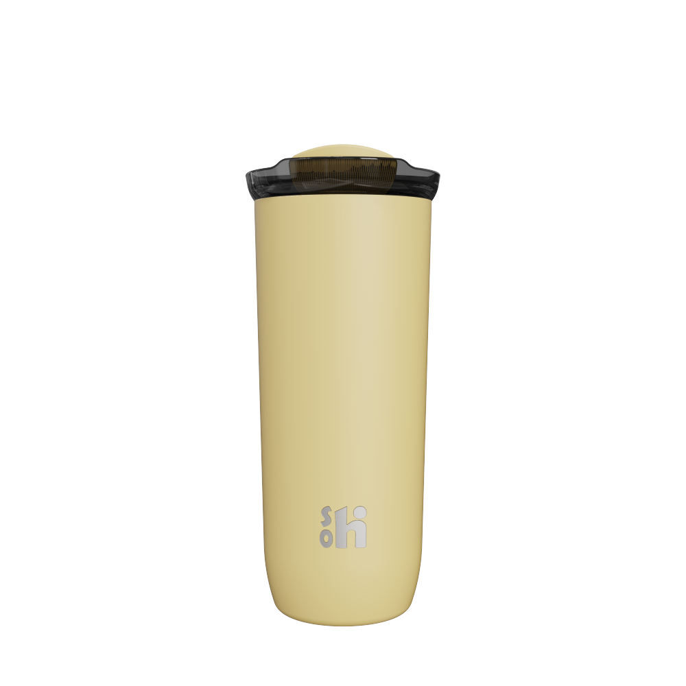 16OZ/480ML DOUBLE WALL STAINLESS STEEL COFFEE TUMBLE 