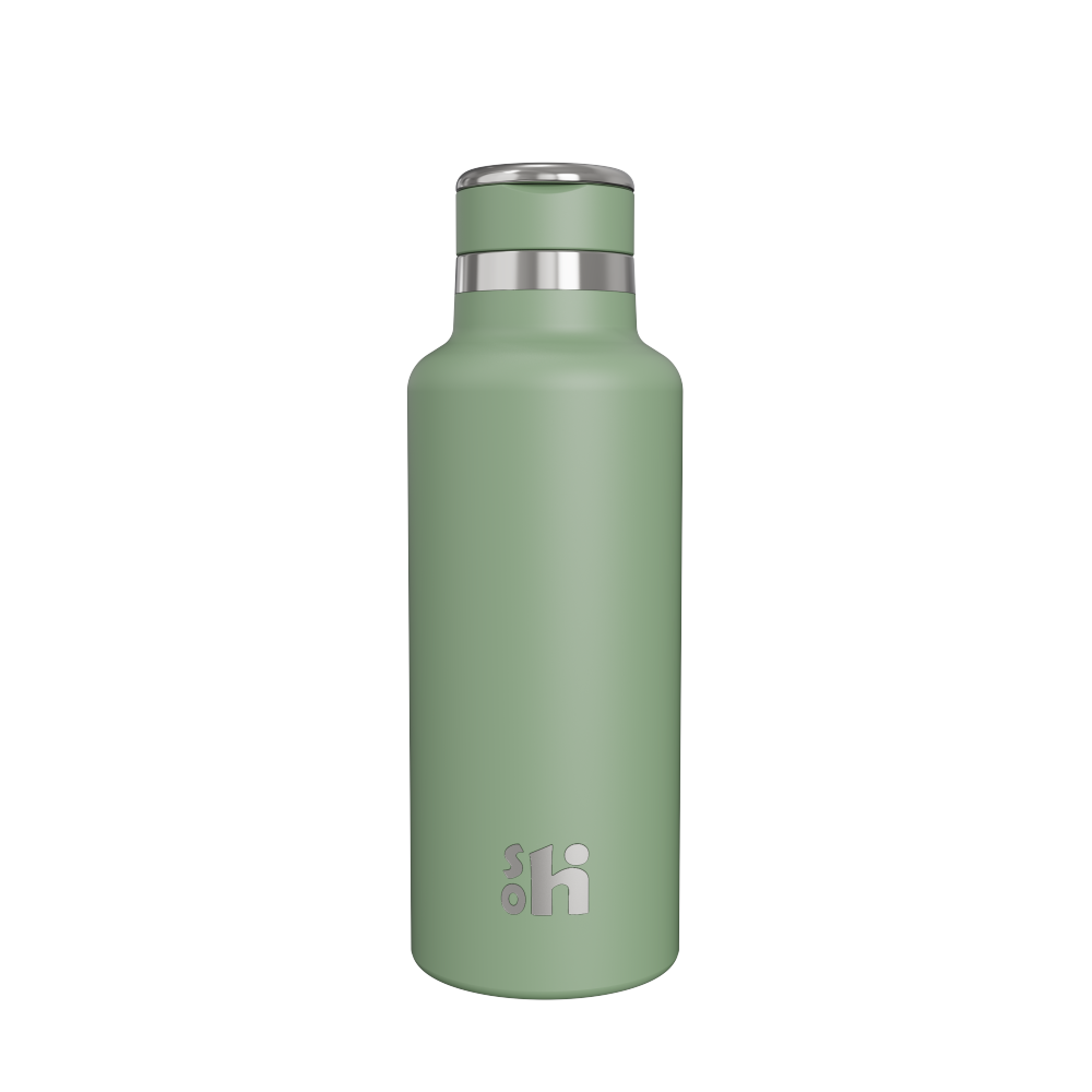 20OZ/600ML To Go STAINLESS STEEL VACUUMED WATER BOTTLE WITH NOZZLE
