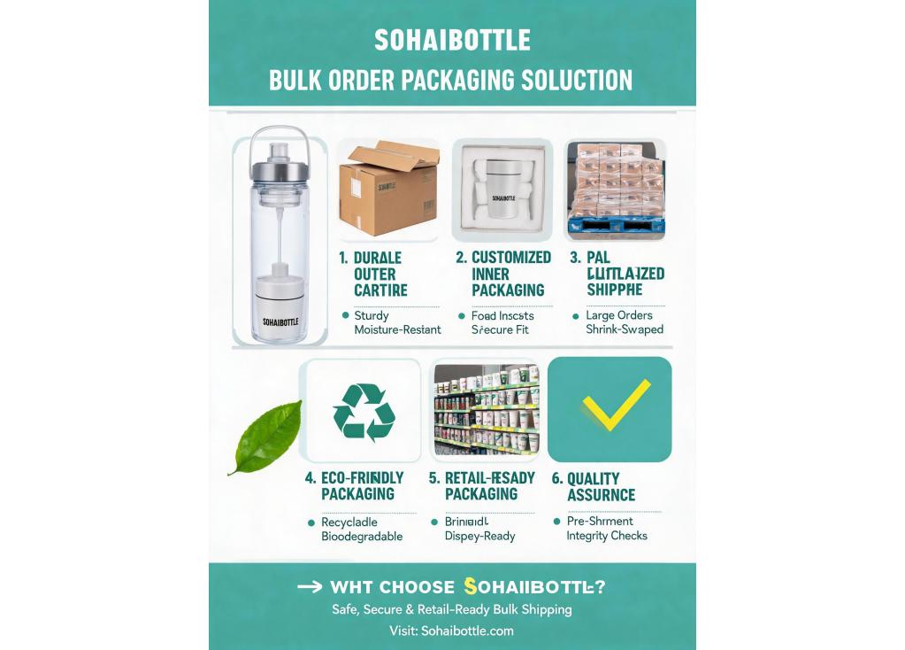 What packaging options are offered for bulk orders to ensure products arrive undamaged and retail-ready?