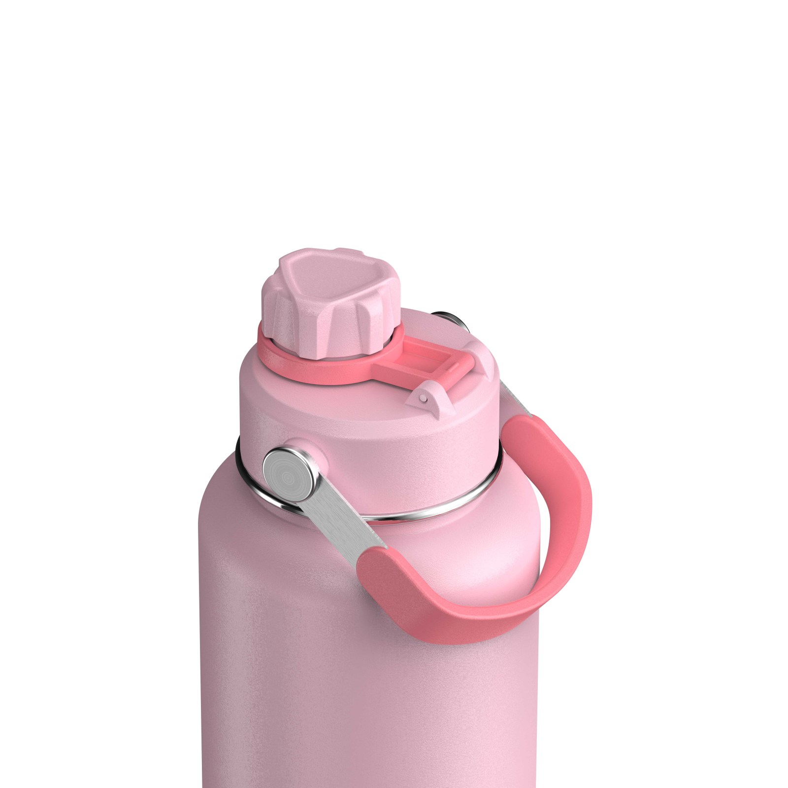 Fast Flow Journey Bottle 40oz with Stainless Steel  Handle |   Perfect Size Spout | Lightweight & Leak-Resistant| Insulated Stainless Steel