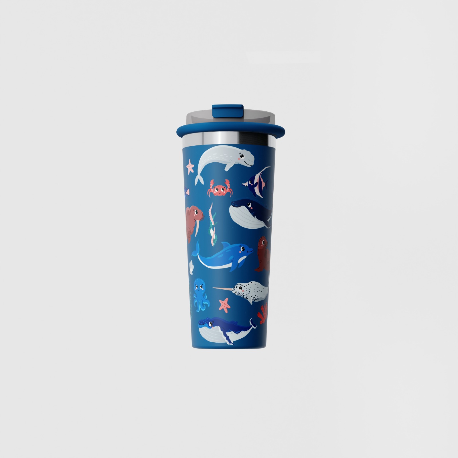 Stay-Hot &Cold  Coffee Mug with Flip  Lid| Multiple Size Options:12 oz,18oz,22.5oz,24oz &28oz | Insulated Stainless Steel  Cup for  Coffee, Tea, and More