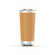 Stay-Hot&Cold Coffee Mug  with Slider Lid and SS Bottom  | Multiple Size Options:12oz,16oz&20oz | Insulated Stainless Steel  Cup for  Coffee, Tea, and More