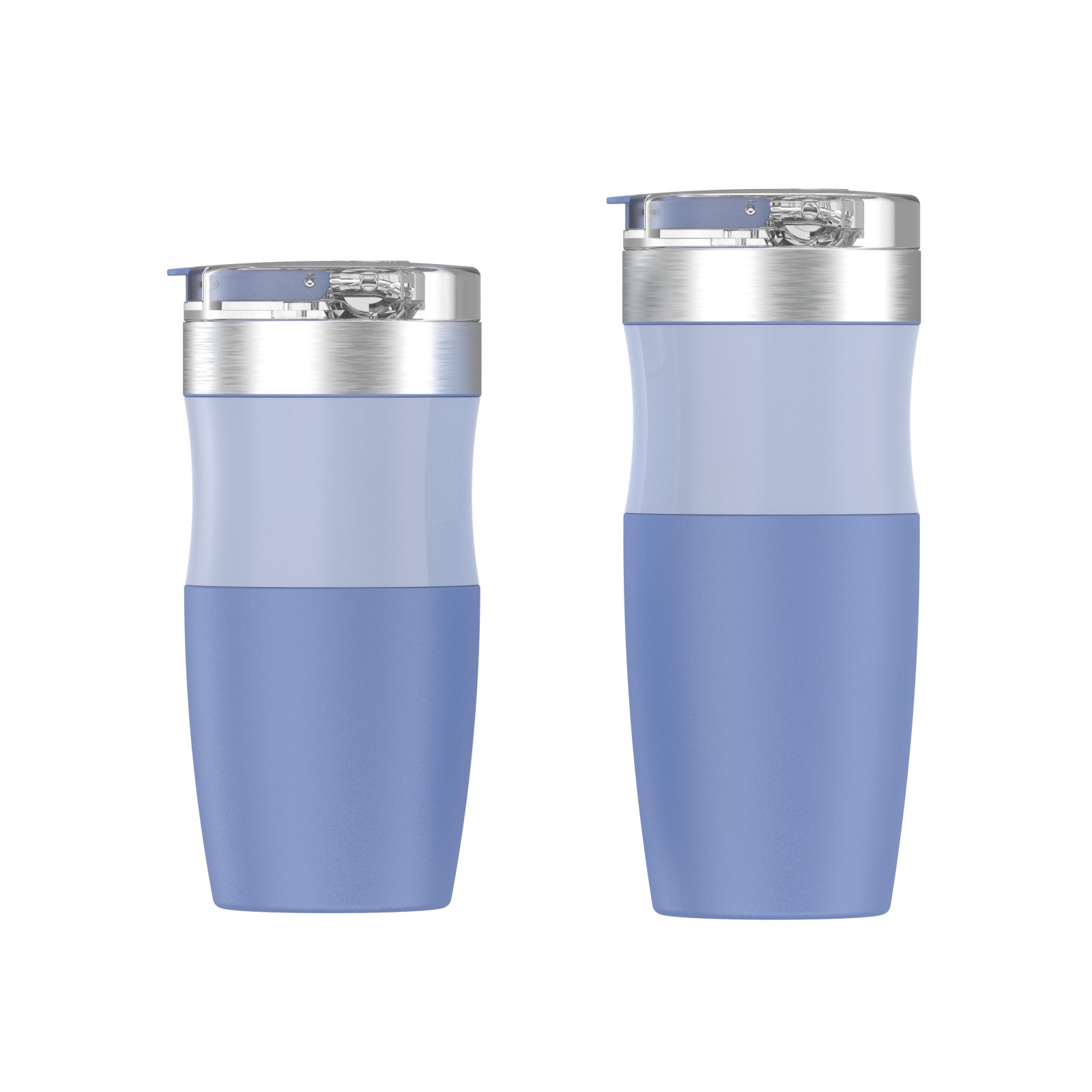 Flip Straw Mug with Silicone Sleeve |Thread Tritan Lid with Flip Up Straw | 17oz and 20oz| Leak Resistant  for Travel &Gym| Insulated Stainless Steel |BPA-Free 