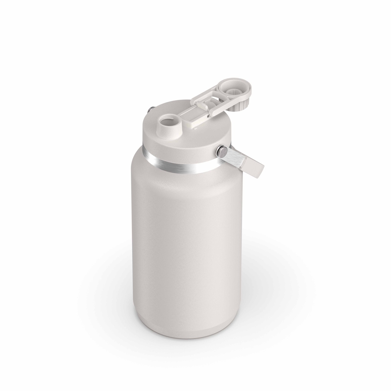 Flip Straw Jug   |  2 Size Options:64oz & 128oz|Angle Spout Lid and Flip Up Straw |  Leakproof for Travel & Gym | Insulated Stainless Steel | BPA-Free