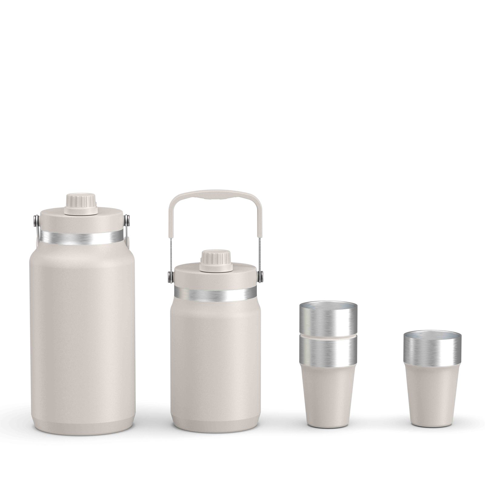 Flip Straw Jug   |  2 Size Options:64oz & 128oz|Angle Spout Lid and Flip Up Straw |  Leakproof for Travel & Gym | Insulated Stainless Steel | BPA-Free