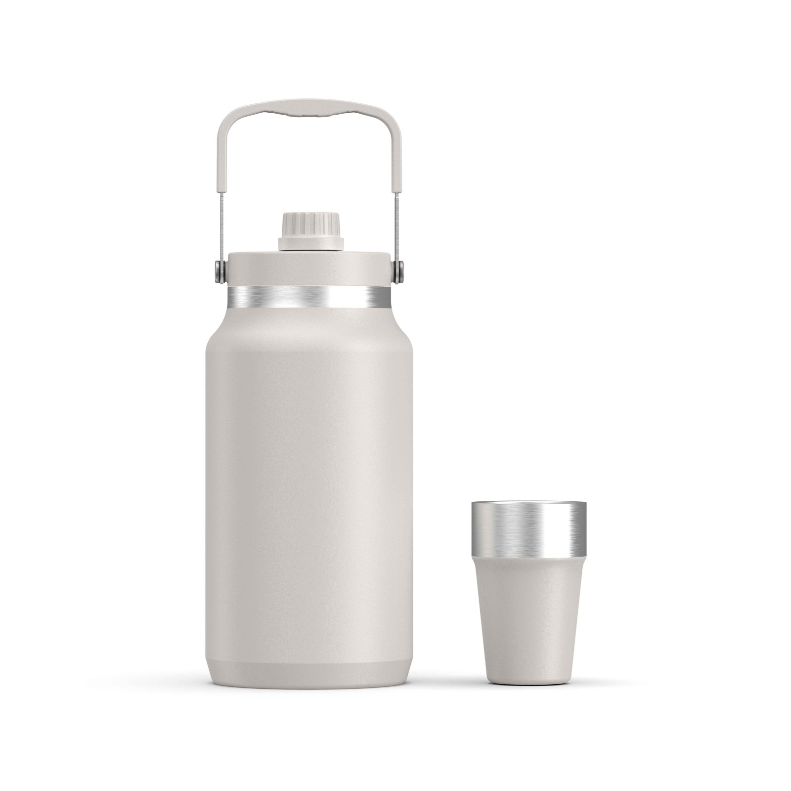 Flip Straw Jug   |  2 Size Options:64oz & 128oz|Angle Spout Lid and Flip Up Straw |  Leakproof for Travel & Gym | Insulated Stainless Steel | BPA-Free
