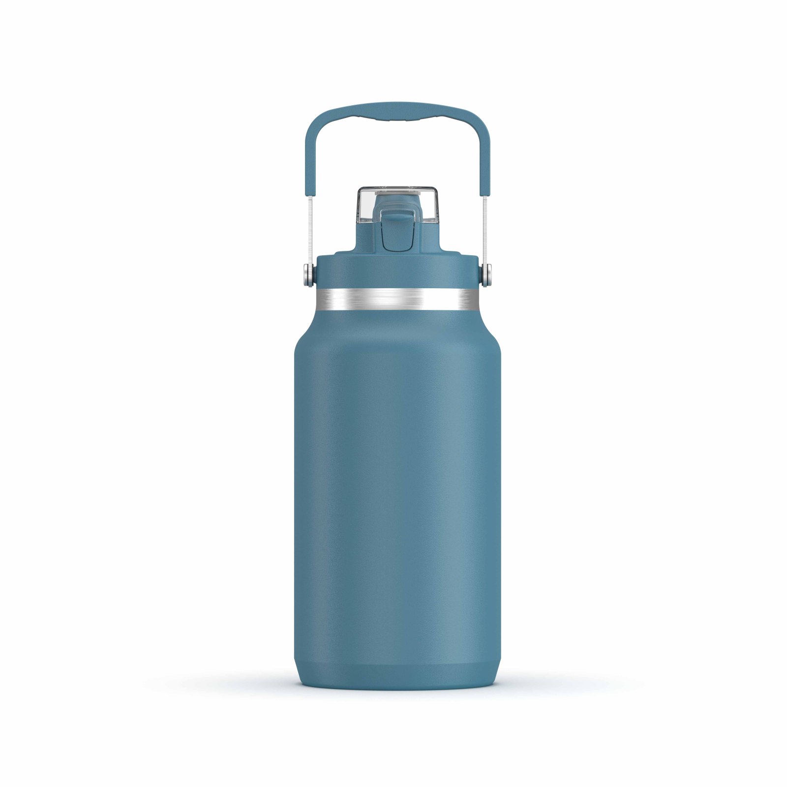 Fast Flow Jug  |  2 Size Options:64oz&128oz| Angled Spout Lid with Push button |  Leakproof for Travel & Gym | Insulated Stainless Steel | BPA-Free