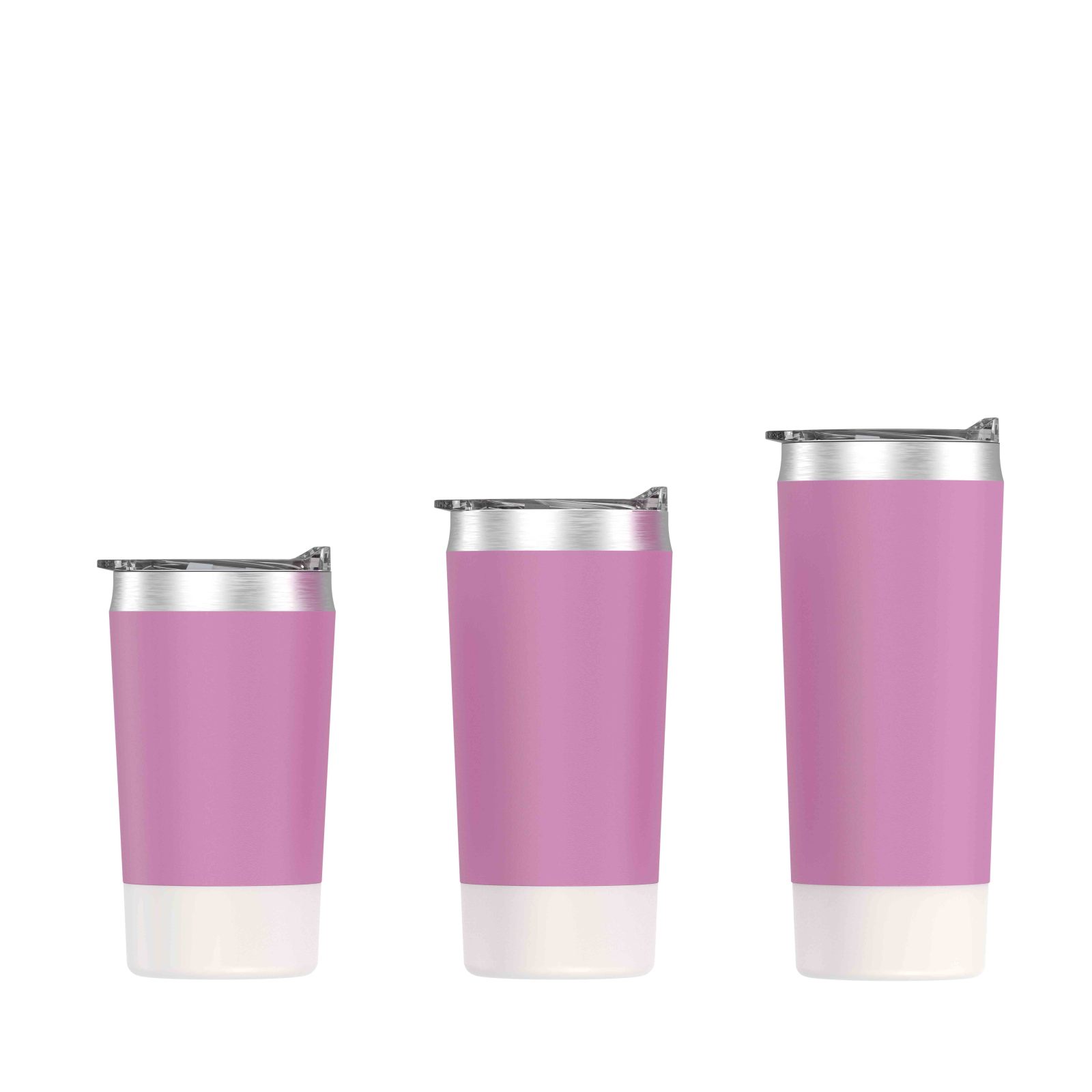 Stay-Hot&Cold Coffee Mug with Slider Lid and Non-Slip Slicone Bottom | Multiple Size Options:20oz,24oz&28oz | Insulated Stainless Steel Cup for Coffee, Tea, and More