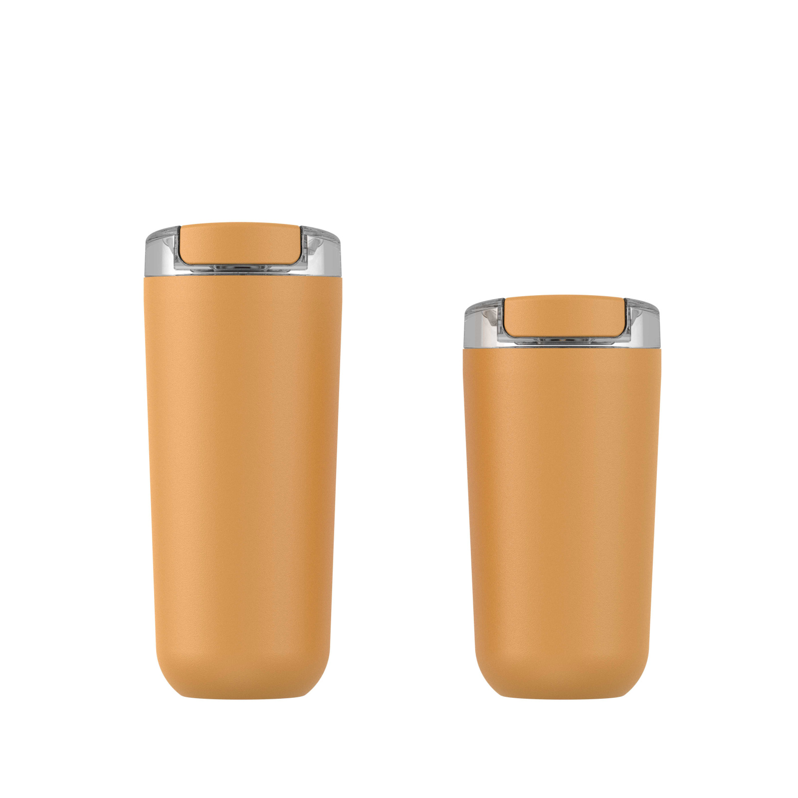 Stay Hot and Stay Cold 16oz/ Insulated Stainless Steel Tumbler /Lockable Flip Lid/ Coffee Tea and More - Durable & Portable Cup