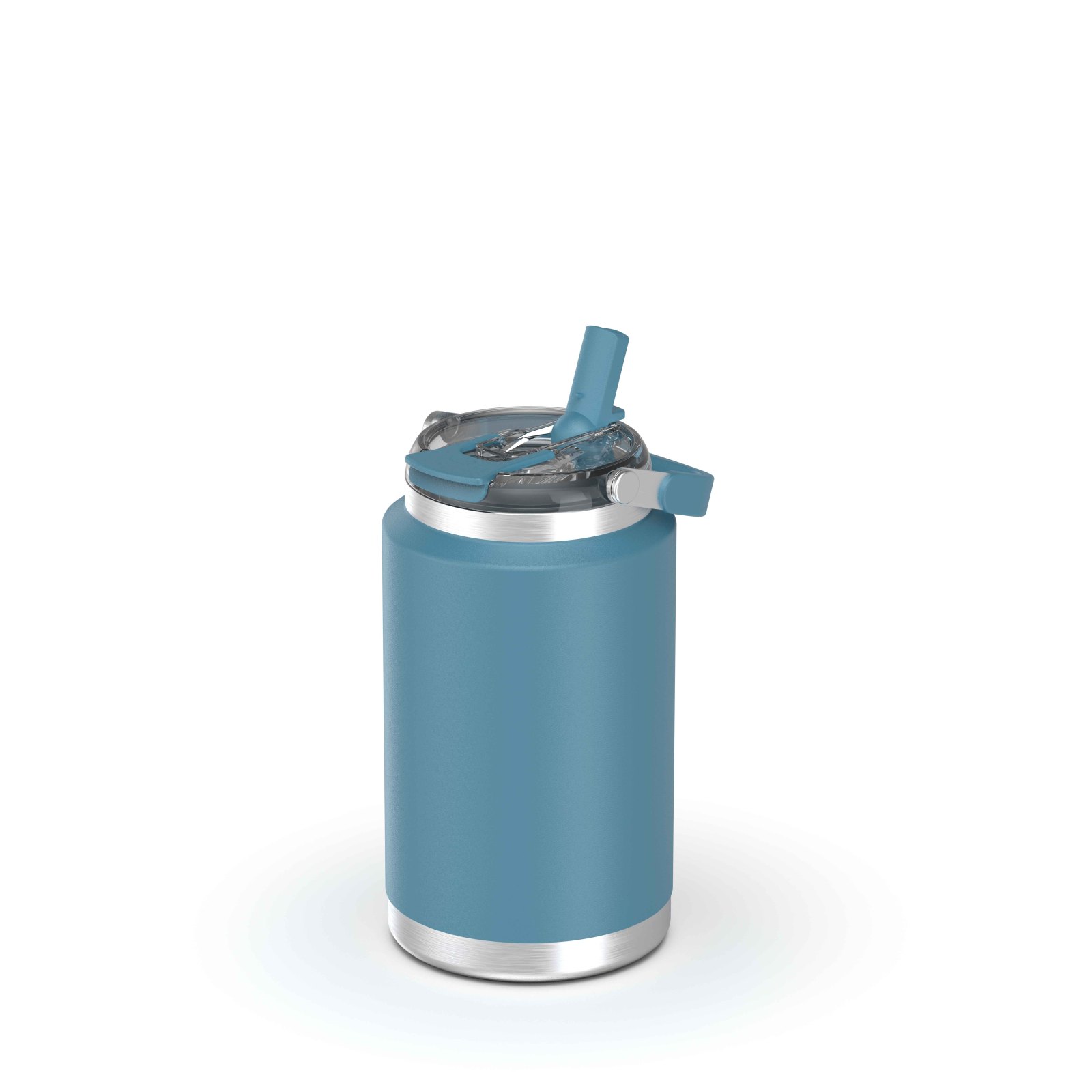 Flip  Straw Jug with TPU-Coated SS Carry Handle  |  3 Size Options:40oz,52oz and 128oz|Flip Up Straw |  Leakproof for Travel & Gym | Insulated Stainless Steel | BPA-Free