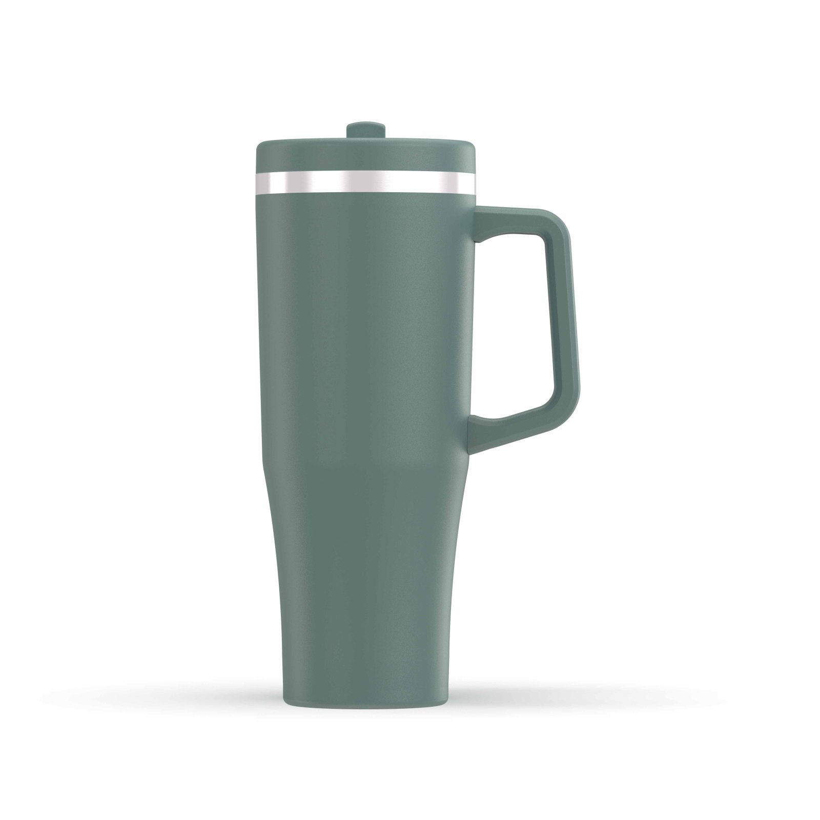 Flip Up Mug with  Handle 40 oz | Flip Up Lid | Leak Resistant  for Travel &Gym| Insulated Stainless Steel |BPA-Free 