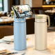 20oz Stainless Steel Bottle with Cellphone Holder Lid | Perfect Size Opening | Lightweight & Leak-Resistant| Insulated Stainless Steel 