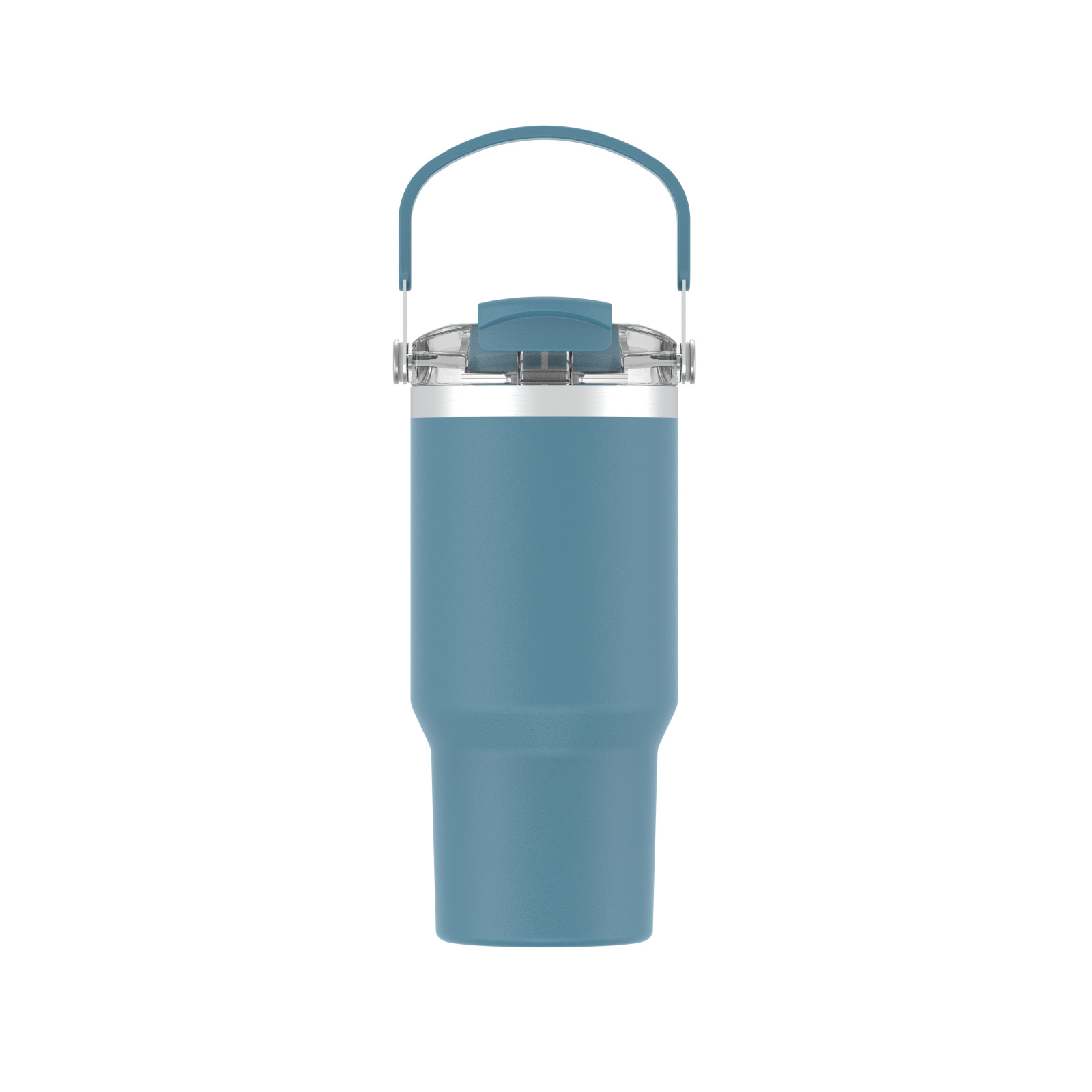 20oz Spout Mug with  SS  Handle | Flip &Sip Tritan Lid | Leak Resistant  for Travel &Gym| Insulated Stainless Steel |BPA-Free 