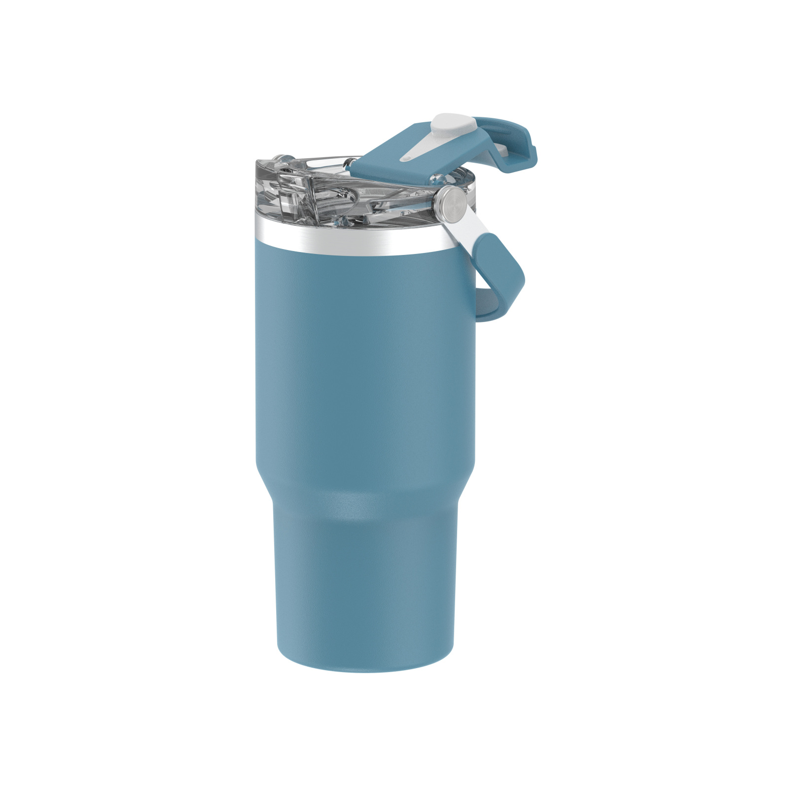 20oz Spout Mug with  SS  Handle | Flip &Sip Tritan Lid | Leak Resistant  for Travel &Gym| Insulated Stainless Steel |BPA-Free 