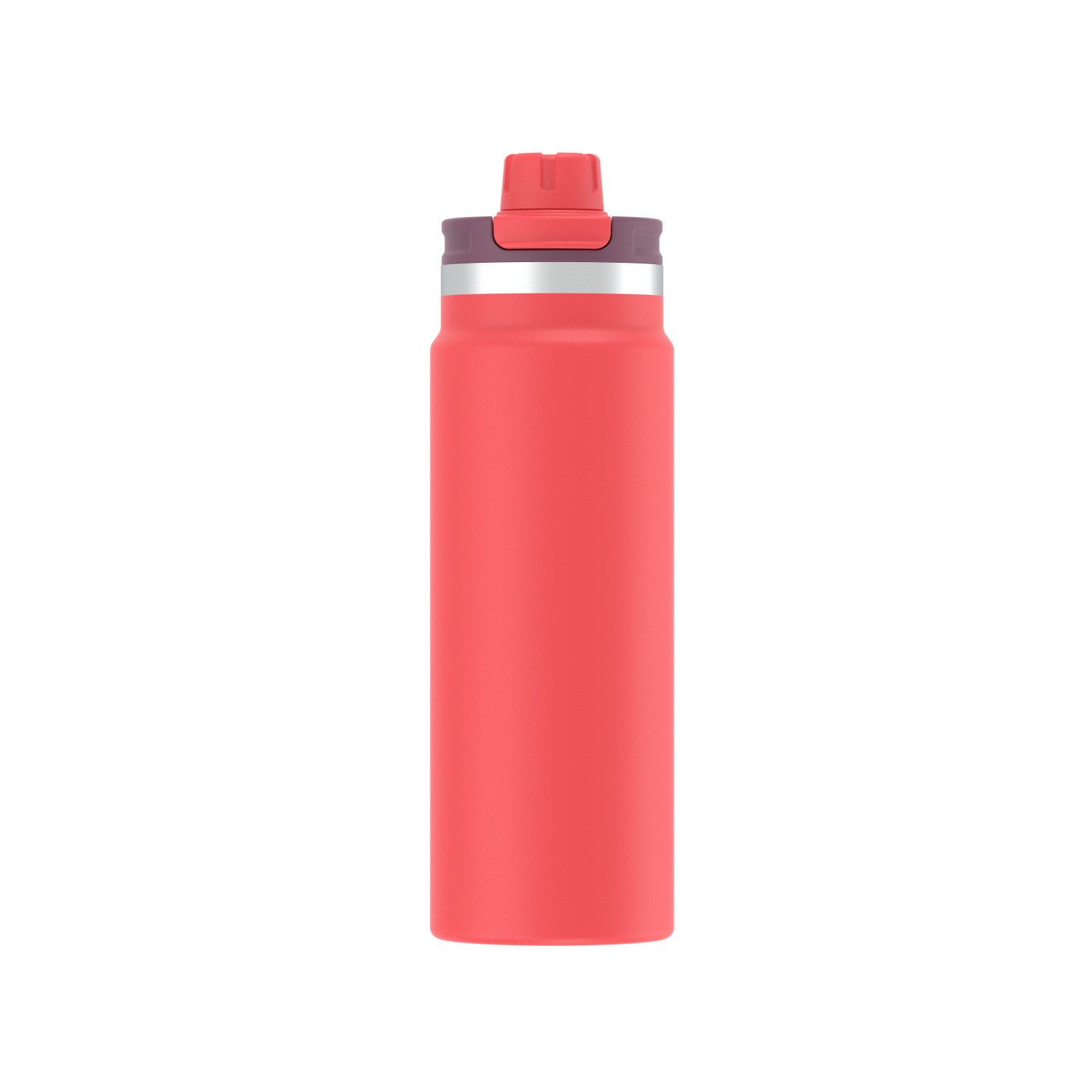 25oz Stainless Steel Bottle with Cellphone Holder Spout Lid | Perfect Size Opening | Lightweight & Leak-Resistant| Insulated Stainless Steel