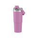 20oz Spout Mug with  SS  Handle |  Tritan Spout  Lid with PP Cap | Leak Resistant  for Travel &Gym| Insulated Stainless Steel |BPA-Free 