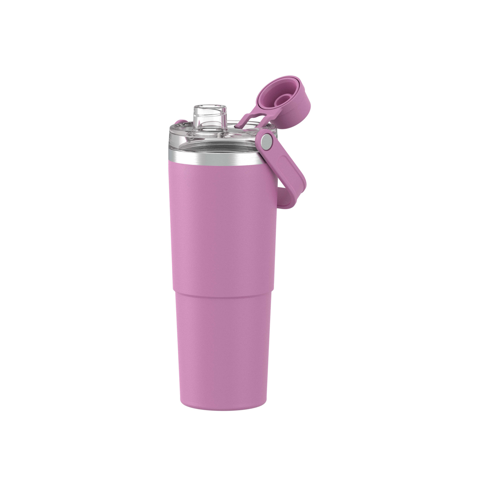 20oz Spout Mug with  SS  Handle |  Tritan Spout  Lid with PP Cap | Leak Resistant  for Travel &Gym| Insulated Stainless Steel |BPA-Free 