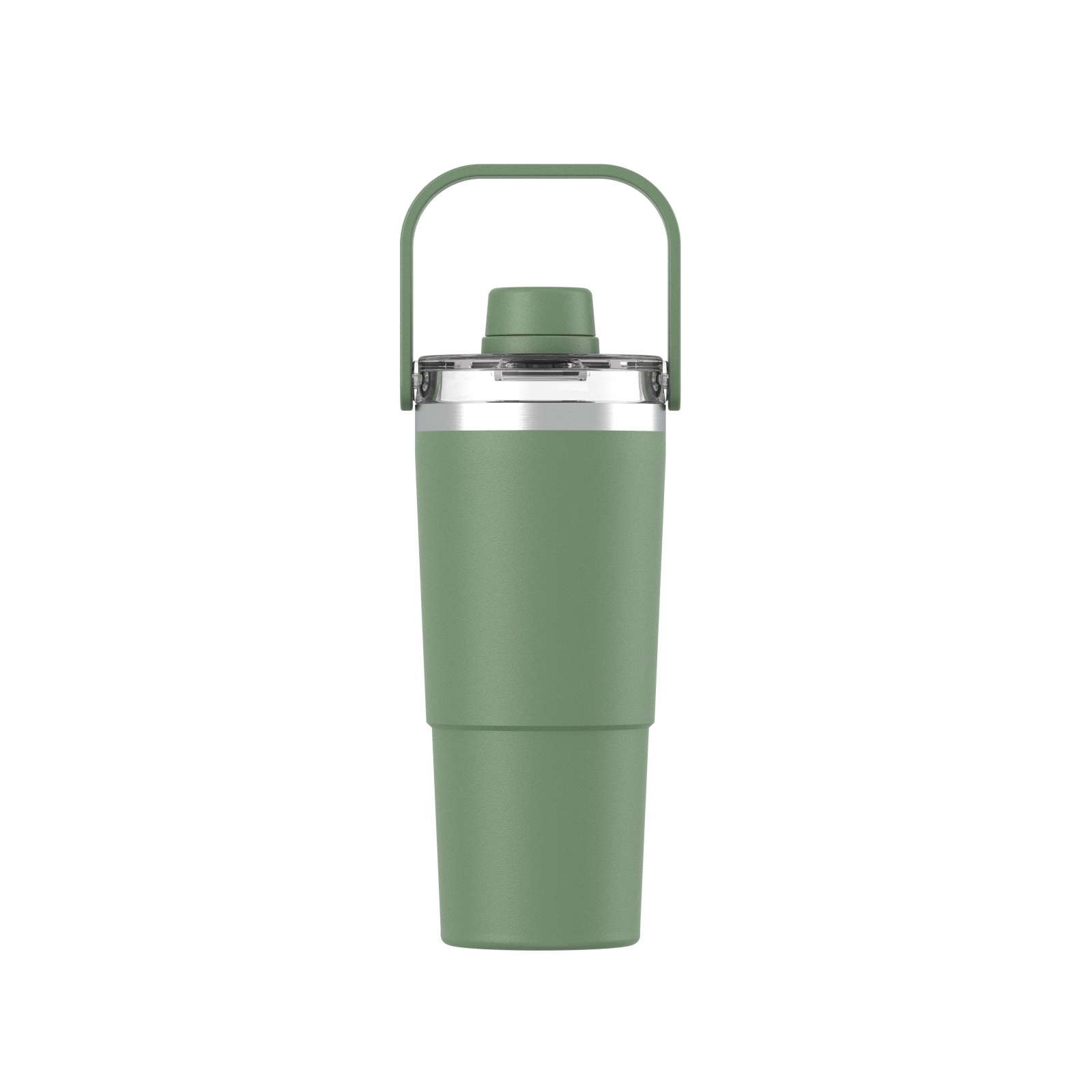 24oz Spout Mug with  SS  Handle |  Tritan Spout  Lid with PP Cap | Leak Resistant  for Travel &Gym| Insulated Stainless Steel |BPA-Free 