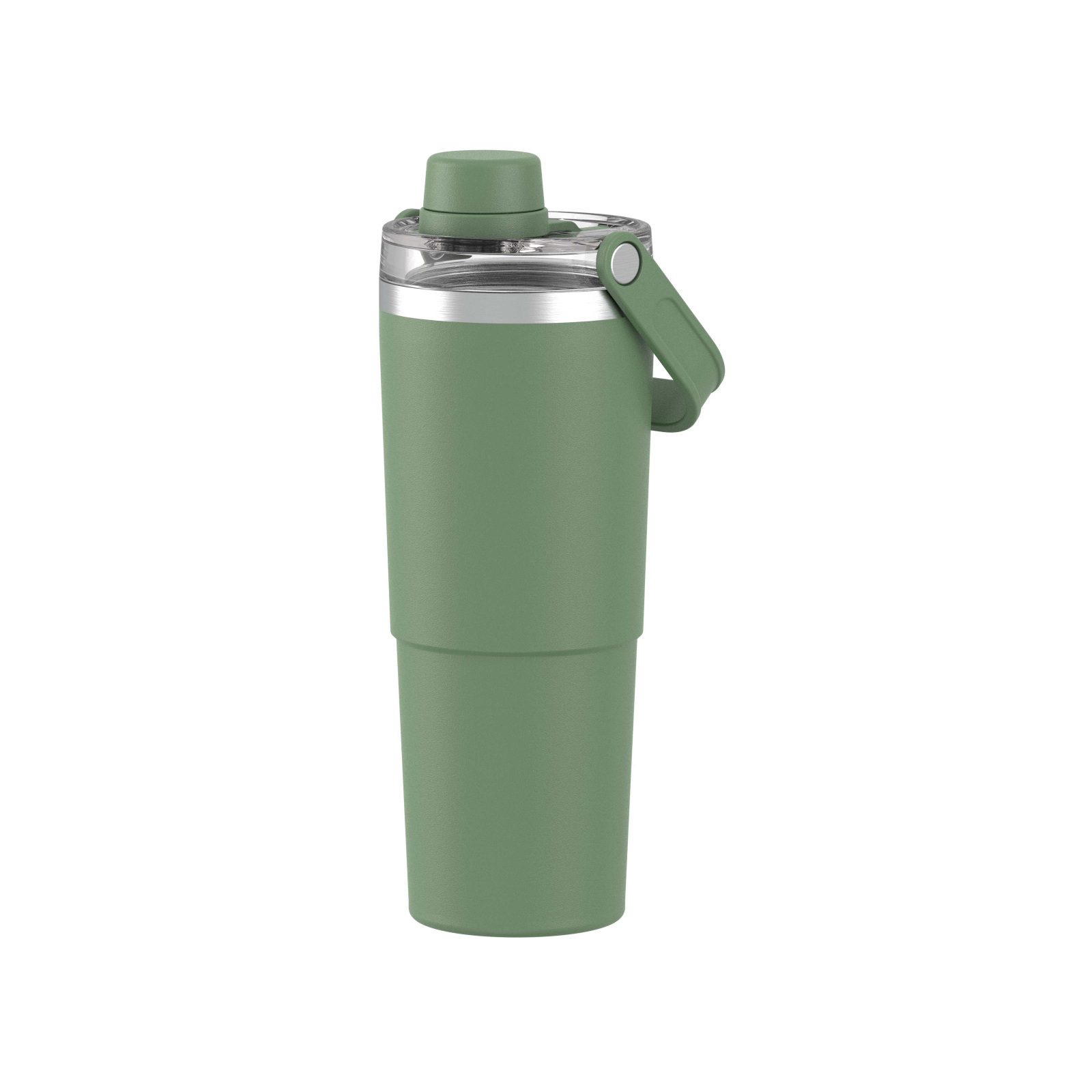 24oz Spout Mug with  SS  Handle |  Tritan Spout  Lid with PP Cap | Leak Resistant  for Travel &Gym| Insulated Stainless Steel |BPA-Free 
