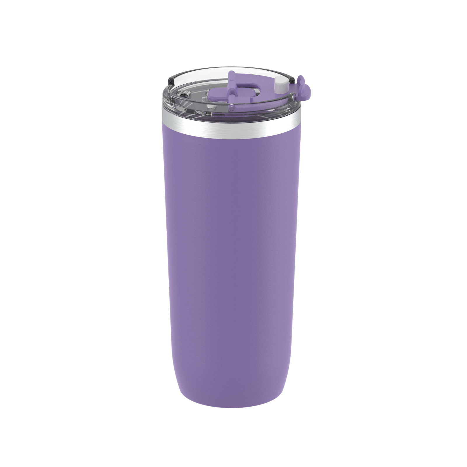 Stay Hot and Stay Cold 18oz/ Insulated Stainless Steel Tumbler /Flip &Straw Lid/ Coffee Tea and More - Durable & Portable Cup