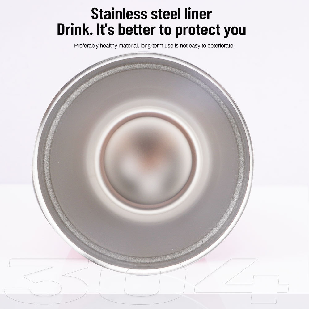 Vaso de 20 oz de Credrink, vasos de acero inoxidable con aislamiento al vacío y tapa, taza de viaje de doble pared, taza de café duradera con revestimiento de polvo, adecuada para bebidas heladas y bebidas calientes