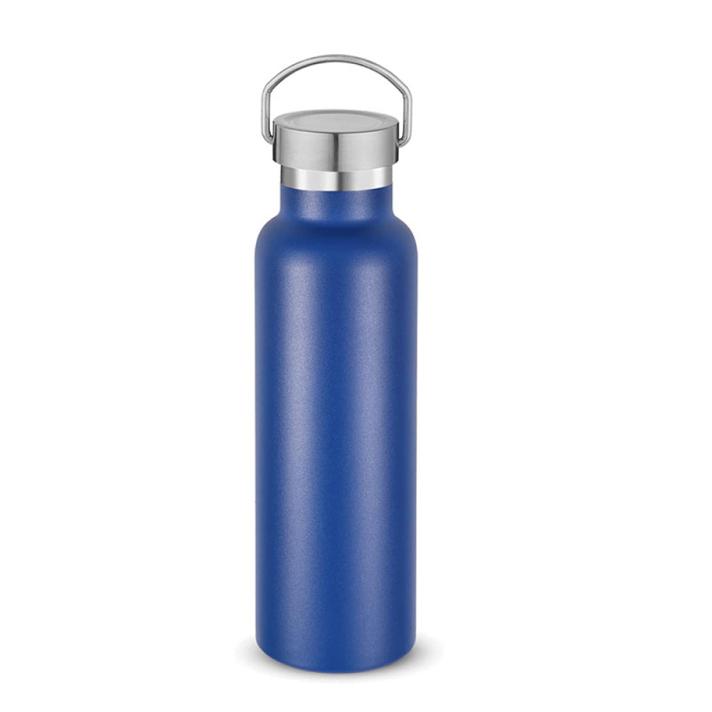 Botella de agua aislada Credrink de 20 oz, botella de agua de acero inoxidable al vacío, botella de agua de boca estándar, botella de agua de metal con tapa con asa