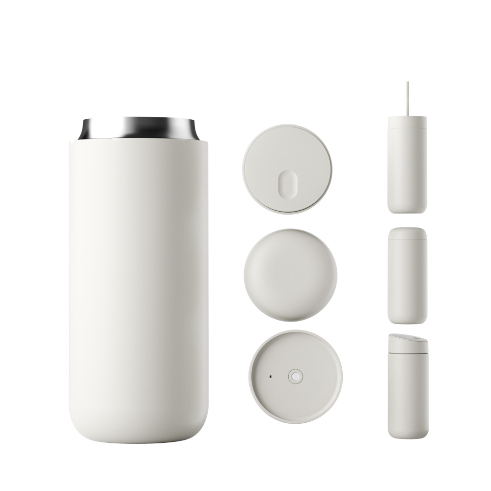 Credrink wholesale Carter 3-in-1 Lid System This mug wears many hats.