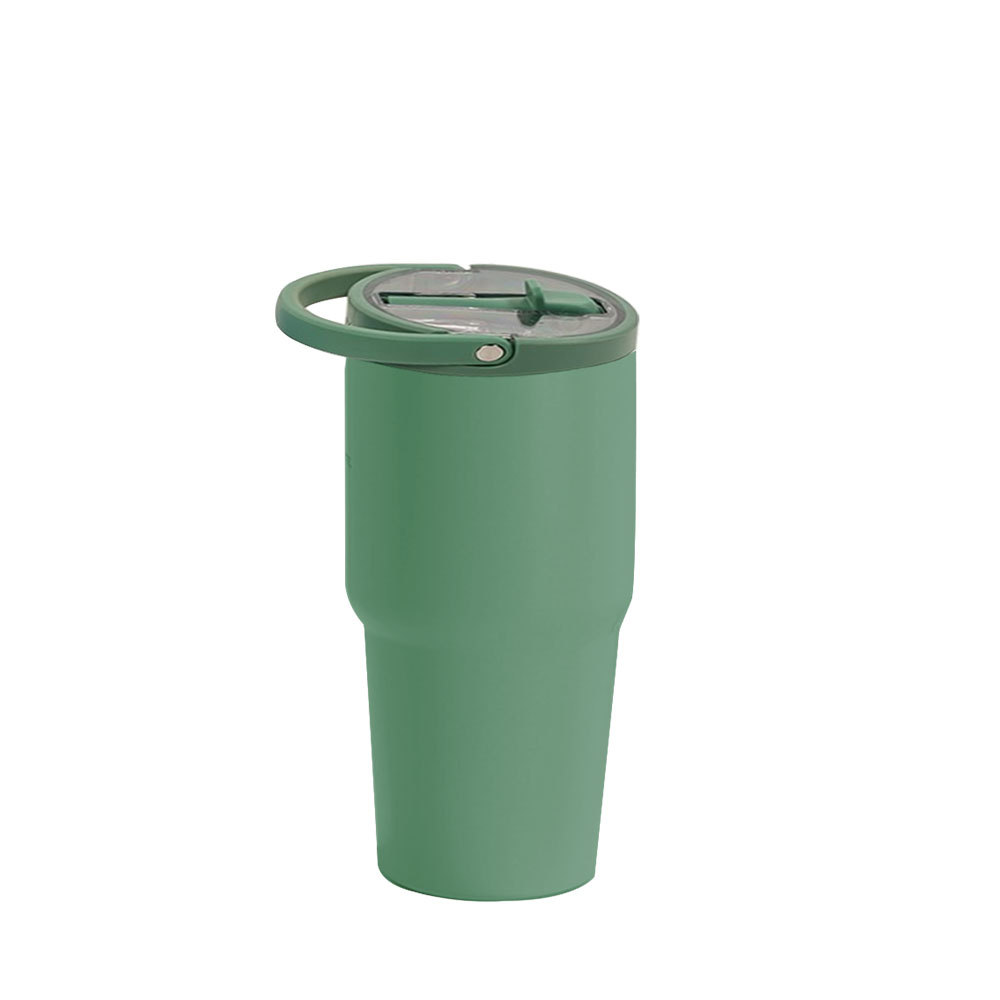 Credrink 20oz IceFlow 스테인리스 스틸 텀블러 빨대 진공 단열 물병 가정 사무실 또는 차량용 재사용 가능 컵 빨대 누출 방지 플립